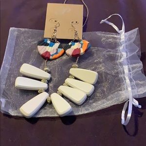 New!  Plunder Necklace and Earrings